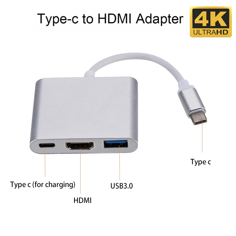 Conversor de Usb Drive com pd para Macbook 3.1 tipo c para Hdmi Compatível com 4k para Samsung Dex com Modo Pro - Air 2022 1 hdmi, compatível com 4k, para samsung dex,