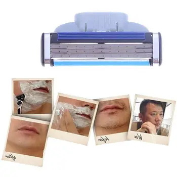 

4Pcs/ Blade For Gillette M3 Razor Shaving Shaver Trimmer Refills Beard Tool cut Blades salon tool