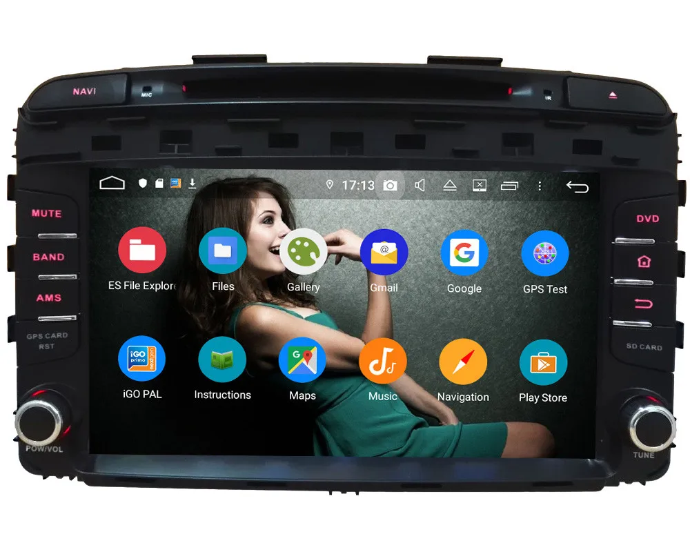 Klyde " ips 4G wifi Android 9,0 Восьмиядерный 4 Гб ОЗУ 64 Гб ПЗУ DSP BT автомобильный DVD мультимедийный плеер стерео для Kia Sorento