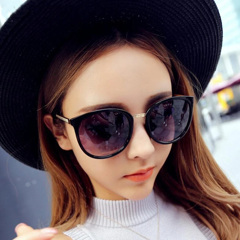Round Fashion Glasses Oversized Sunglasses Women Brand Designer Luxury Womens Eyeglasses Big Cheap Shades Oculos De Sol | Аксессуары для