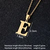 SONYA  A To Z Stainless Steel 26 Letters Initial Necklace For Women Alphabet Necklaces Pendants Friends Family Gifts Necklace ► Photo 3/6
