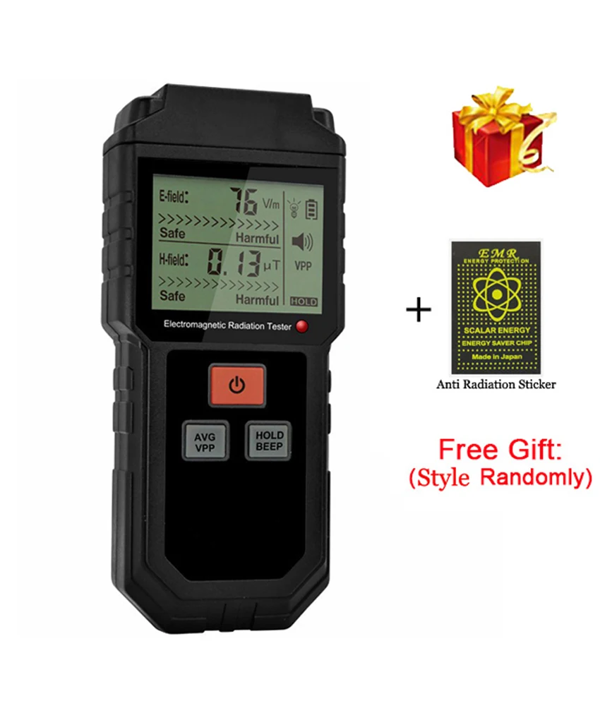 Детектор электромагнитного излучения тестер электрическое поле Emf счетчик Гейгера цифровой дозиметр излучения для Wifi 4G 5G|Детекторы электромагнитной радиации|   | АлиЭкспресс