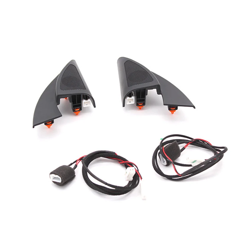 Fundas de tweeter de alta calidad para KIA K2 altavoces de audio trompeta cabeza altavoz de agudos ABS материал ajuste