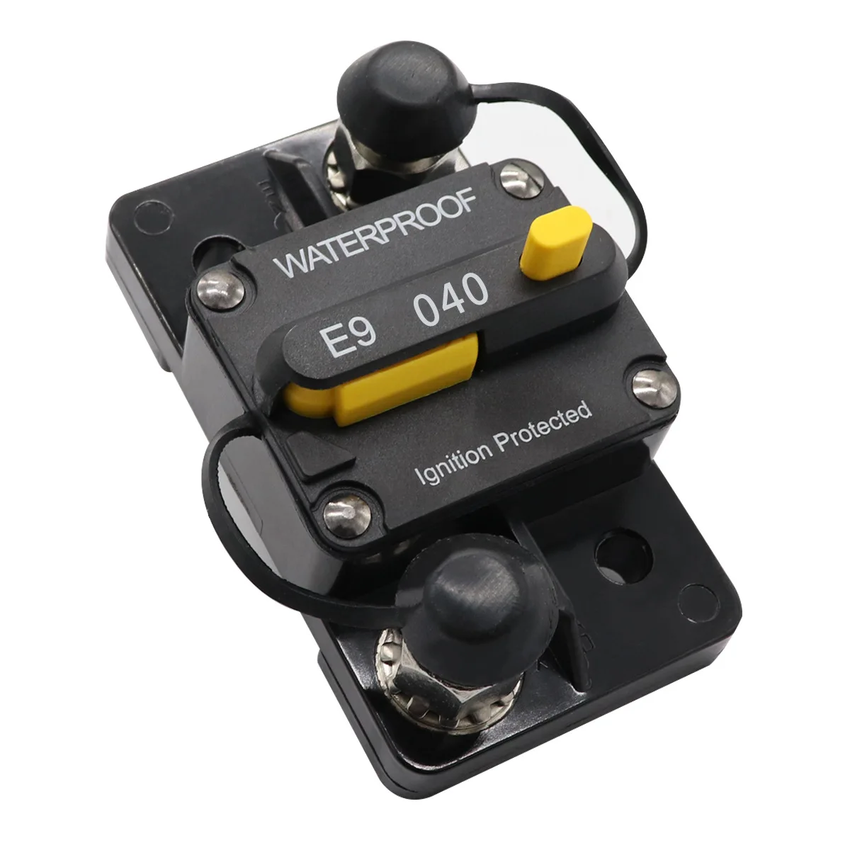 DC 12 V-72 V Водонепроницаемый держатель предохранителя выключателя 40A блок предохранителей с ручным для перезапуска устройства порошковой печати для морских моторов отражатели ATV для 40Amp