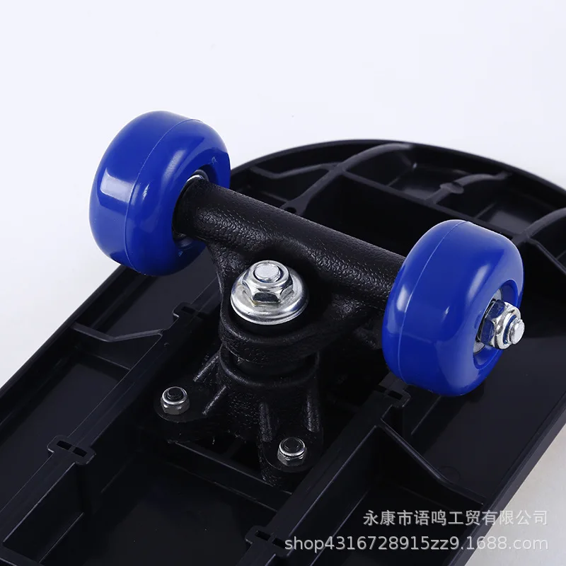 New Style Double Snubby Four Wheel Skateboard ride Instead of Walk Highway Brush Street Long Board Creative Customizable S