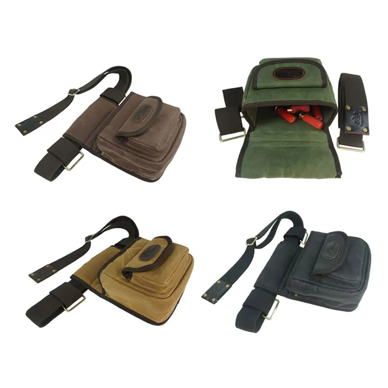 

Tactical Military Pouch Cartridge Bag Canvas Shotgun Bullet Carrier Rifle Ammo Holder Hunting Gun Accessories for Shooting