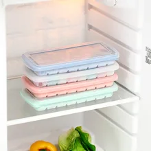 24 чехол с крышкой, японский стиль, Силиконовый поднос для льда, бытовой, детский, креативный, силиконовый, кубики льда, форма для младенцев, пищевая добавка B