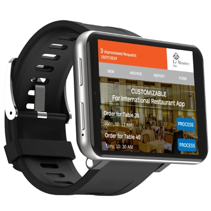 Android 7.1 4G 2.86 Inch Screen Sports Smart Watch 3GB 16 32GB 5MP Camera HD 480*640 Resolution 2700mah Battery WiFi Smartwatch