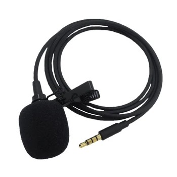 

Microphone Clip-on Collar Tie Mobile Phone Microphone Mic for Ios Android Cell Phone Recording