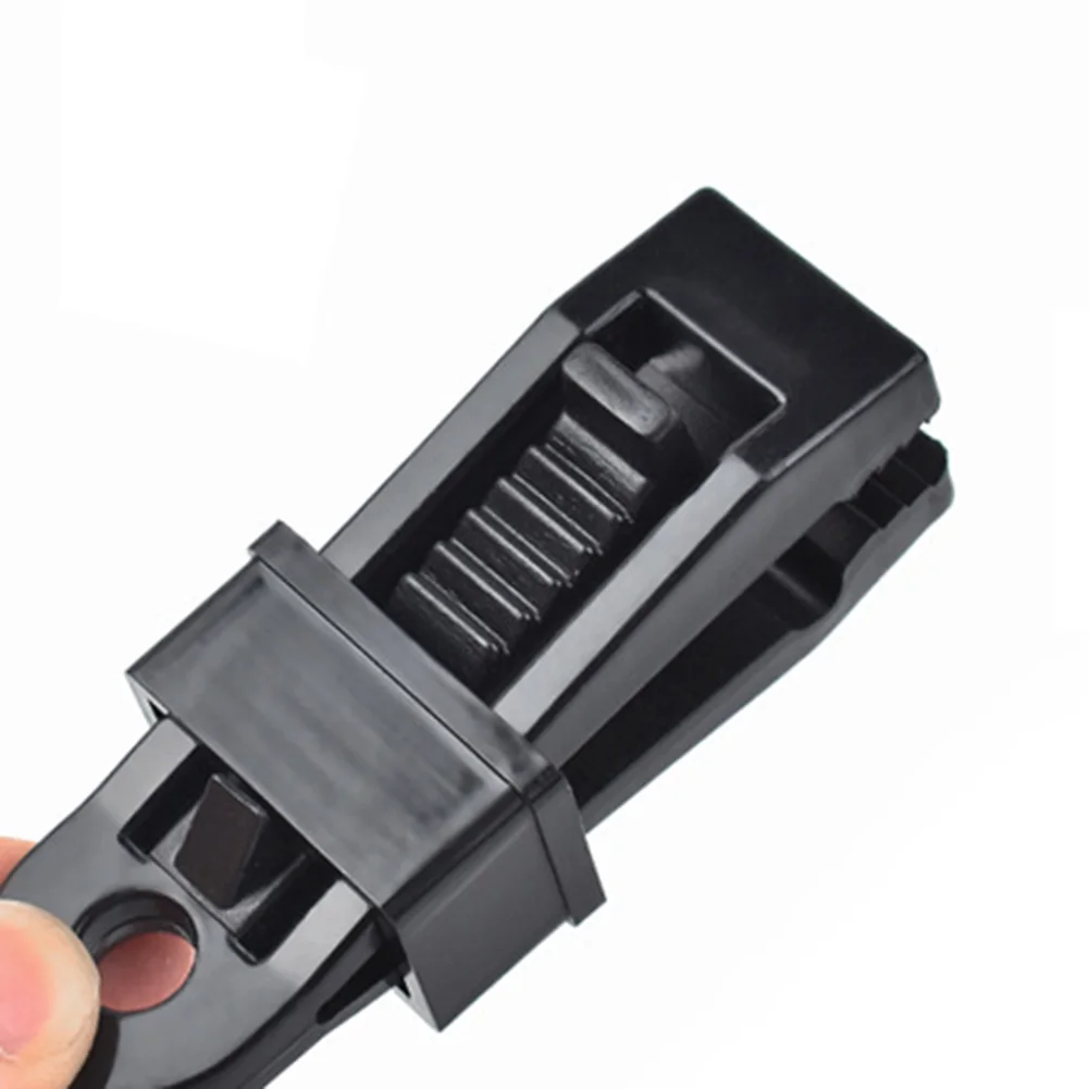10pcs Tent Canopy Clip Outdoor Wind Rope Clamps Awning Wind Rope Clips Camping Tent Accessories