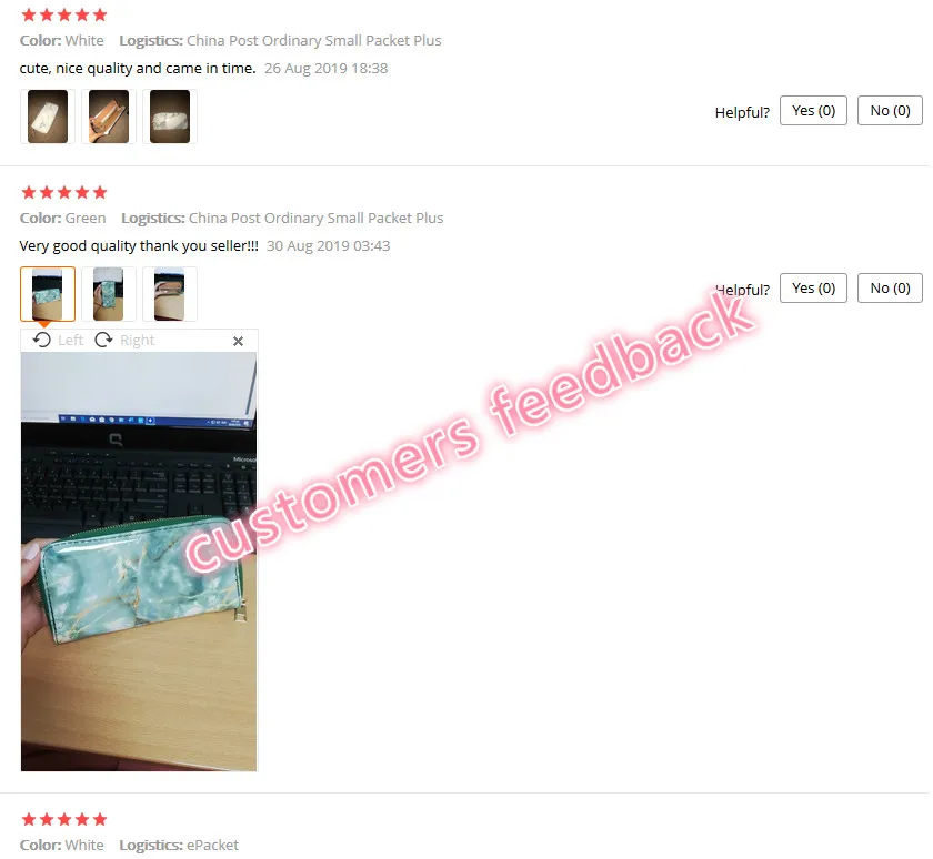 Casual Women Wallets Marble Patent Leather Clutch Bags Zipper Long Wallet Women Card Holder Ladies Purse Carteira Feminina