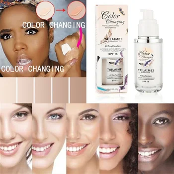 

Liquid Concealer Foundation Long Lasting Moisturizing Foundation Control Oil Light Thin Brightening Concealer Makeup Recommend