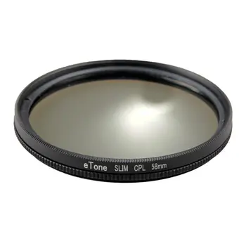 

eTone New Slim 58mm CPL Filter For Nikon 70-300mm f/4.5-6.3G ED 35mm f/1.8G ED