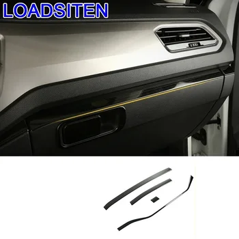 

Automobile Chromium Auto Door Handle Control System Cup Gear Interior Trim Car Styling Covers Mouldings 18 FOR Volkswagen T-ROC