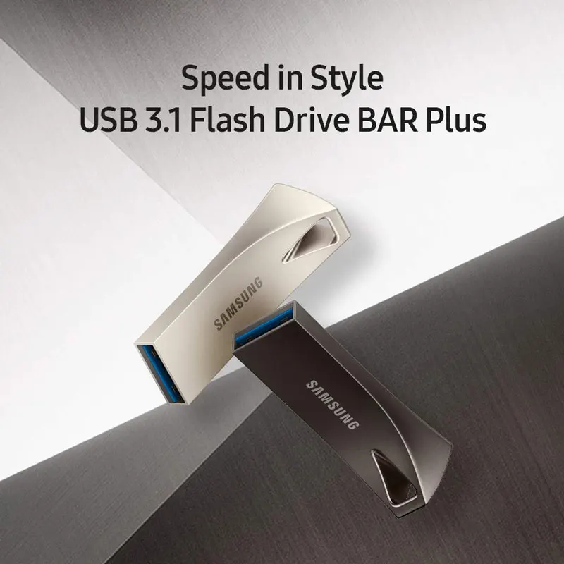 SAMSUNG бар плюс USB 3,1 Flash Drive 64 GB U диск 32 GB 128 GB Memory Stick 256 GB флешки флэш-память 300 МБ/с. для ПК/Тетрадь