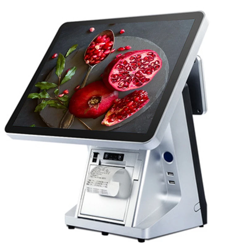 

Pos terminal VFD 58mm printer pos system 4G pos all in one for restaurant hotel