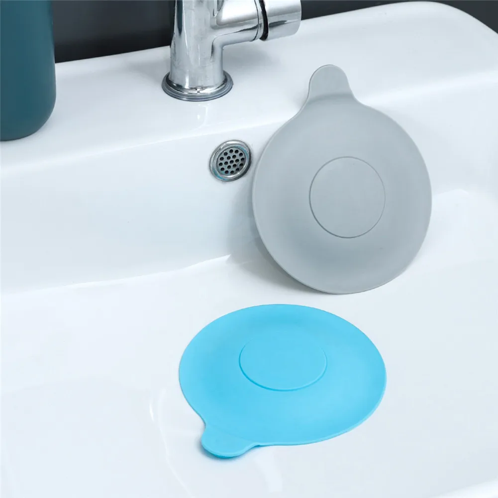 1 упаковка сливная пробка для ванной, Силиконовая пробка для слива воды, крышка для слива воды, дизайн для ванной комнаты, для стирки, кухни