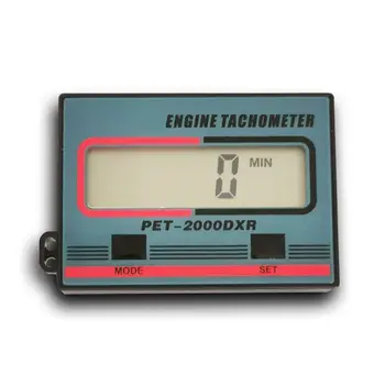 

Motorcycle Tachometer Digital Display Gasoline Engine Tester Accurate Measurement Gauge LED Backlight Motorbike Repair
