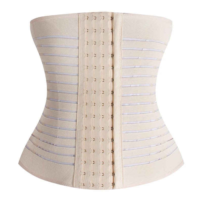 Män Bantning Body Shaper Midjeträning Trimmer Bälte Korsett för mage Magformare Magkontroll Fiess Kompression_voghion.com