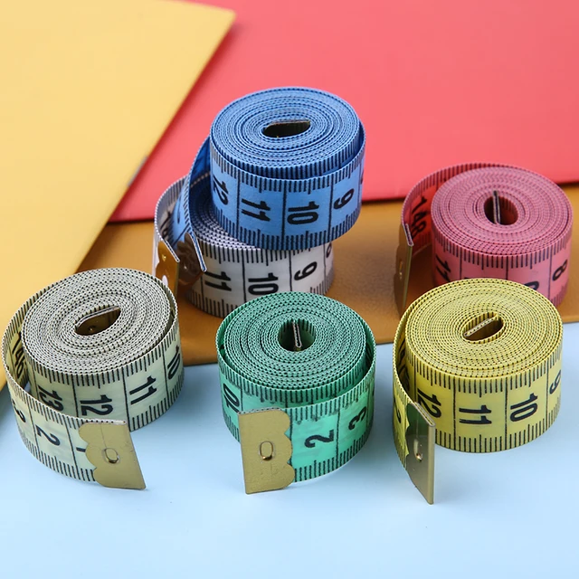 LMDZ 150 CM/6 PCS Body Measuring Ruler Tailor Tape Measure  Durable Soft Sewing Ruler for Quilting Sewing and Fabric Cutting 5