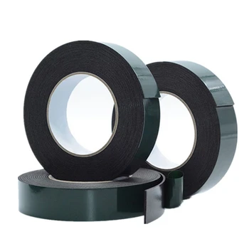 

10m Double Sided Tape Strong Adhesive Black Foam Tape Anti-collision Seal Foam Tapes(1mm Thick)