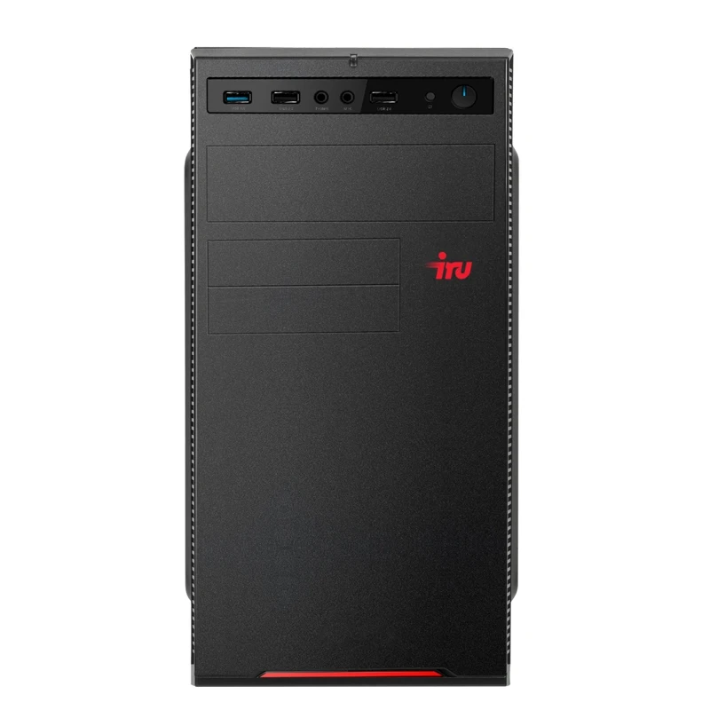 ПК IRU Home 120 MT E2 3000/4Gb/SSD240Gb/HD8280/W10HSL64/черный