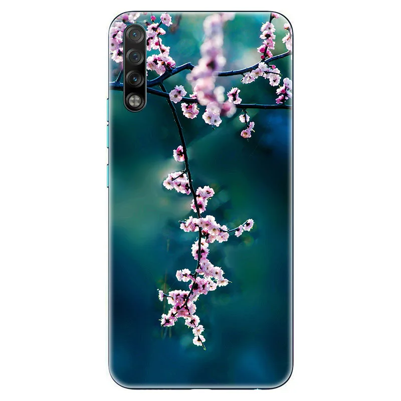 A037 Мягкие силиконовые чехлы для телефонов Tecno Phantom 9 AB7 phantom 8 мягкий ТПУ материал задняя крышка Coque печать живопись Цветочный стиль - Цвет: A037