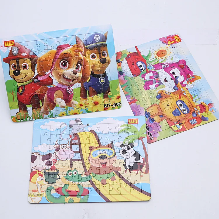 B011 Cartoon Jigsaw Puzzle Make-up Anime Parent And Child Educational Toy Dollar Store Supply Of Goods Stall Hot Selling Baby Ea