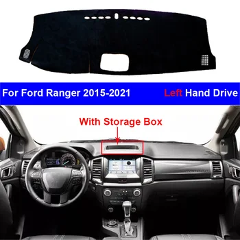 

Car Dashboard Cover For Ford Ranger 2015 - 2021 LHD RHD Dashmat Pad Protector Cape Carpet Dash Mat 2020 2019 2018 2017 2016