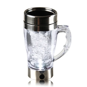 

Electric Protein Shaker Chargeable Integrated Protein Storage Container Automatic Mixing Coffee Cup FAS6