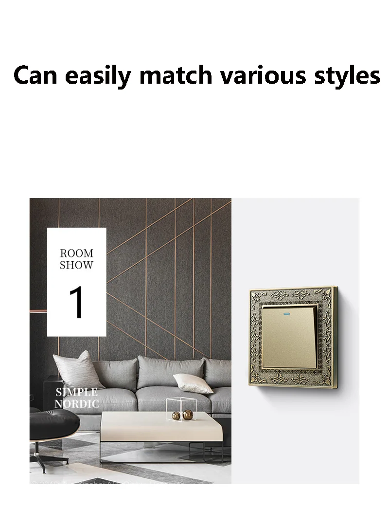 PC Para Casa, Luz De Parede Retro,