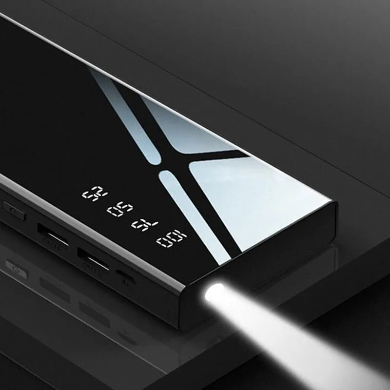 Xiao mi бренд 30000 мАч Внешний аккумулятор полный экран mi rror внешний аккумулятор портативное зарядное устройство для мобильного телефона для Xiaomi mi IPhone