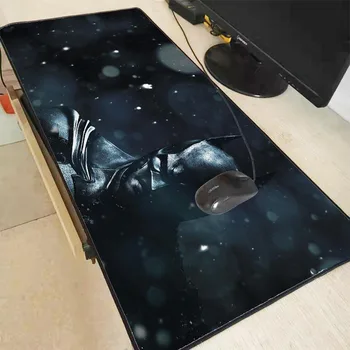 

XGZ Batman Hero Cartoon Anime Cool Movie Designs Nature Rubber Table Mouse Pad Laptop Computer Large Locking Edge Mousepad Mat