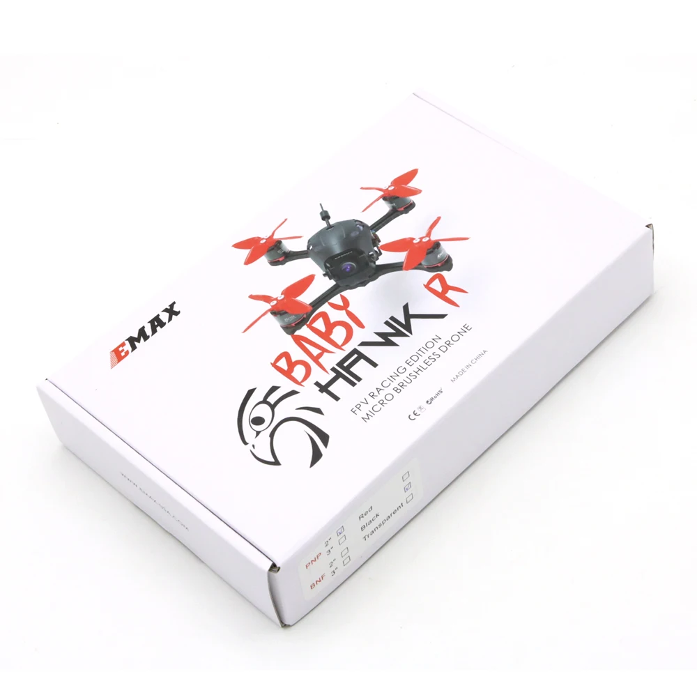 EMAX Babyhawk Race 112mm RS1106 5.8g VTX switchable 25/200mw Micro CCD Sensor Camera FPV Racing Drone Quadcopeter 6