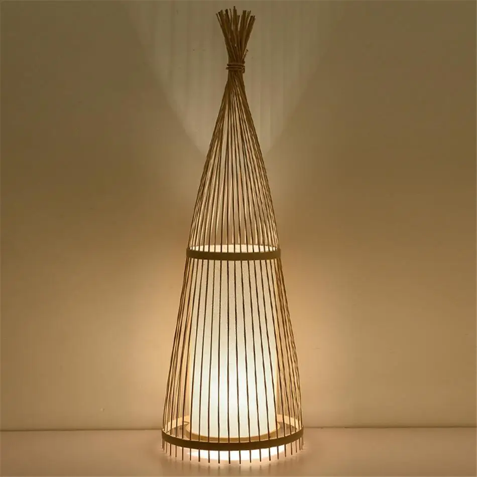 

Vintage Table Lamp Bamboo Living Room Loft Table Light Reading Art Table Lamp Home Deco Study Loft Style Bearoom Lamp Desk Clamp