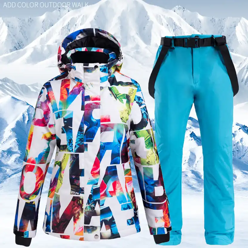 traje snowboard mujer