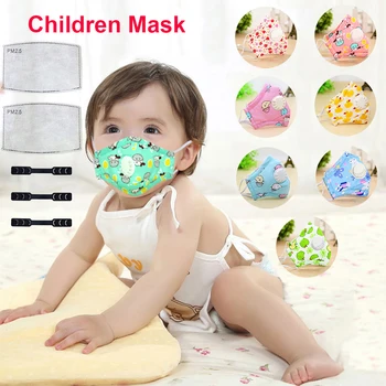 

Baby PM2.5 Valve Mask Anti-fog Haze dust Breathable Mask Filter Pad for Kids with Mask Buckle Ear Pain