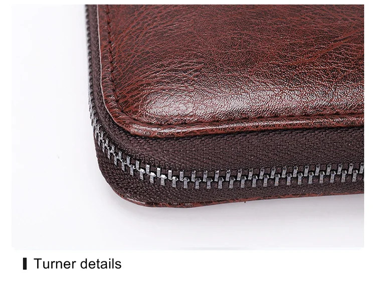 Male hand bag new men long purse single zipper pu handbag large capacity recreation mobile phone bag