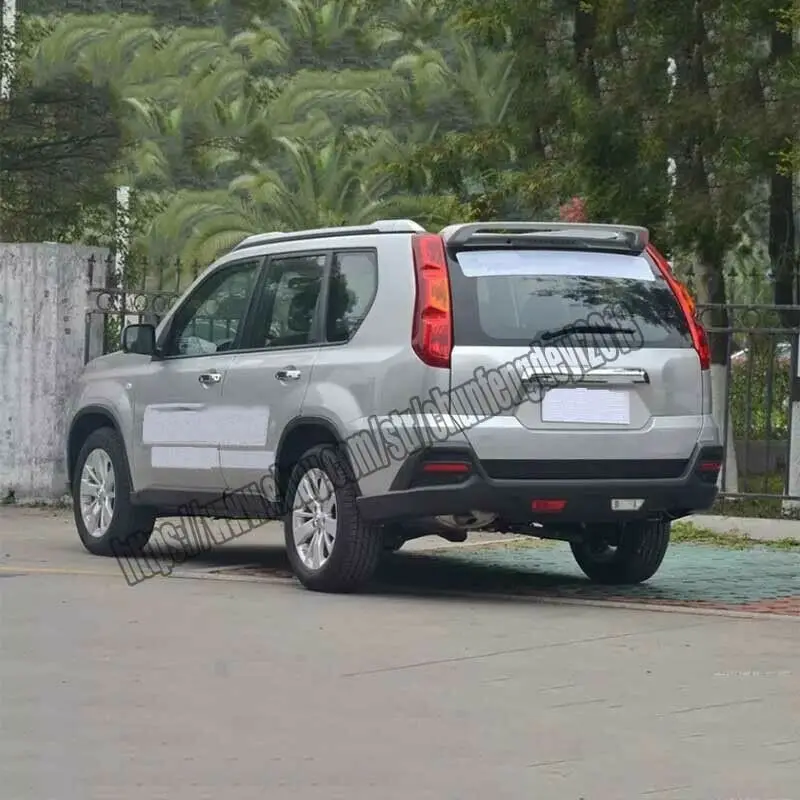 Модификация автомобиля автомобильные аксессуары задний спойлер на крышу бампер крыло ABS Подходит для Nissan Rogue x-Trail 2008-2013