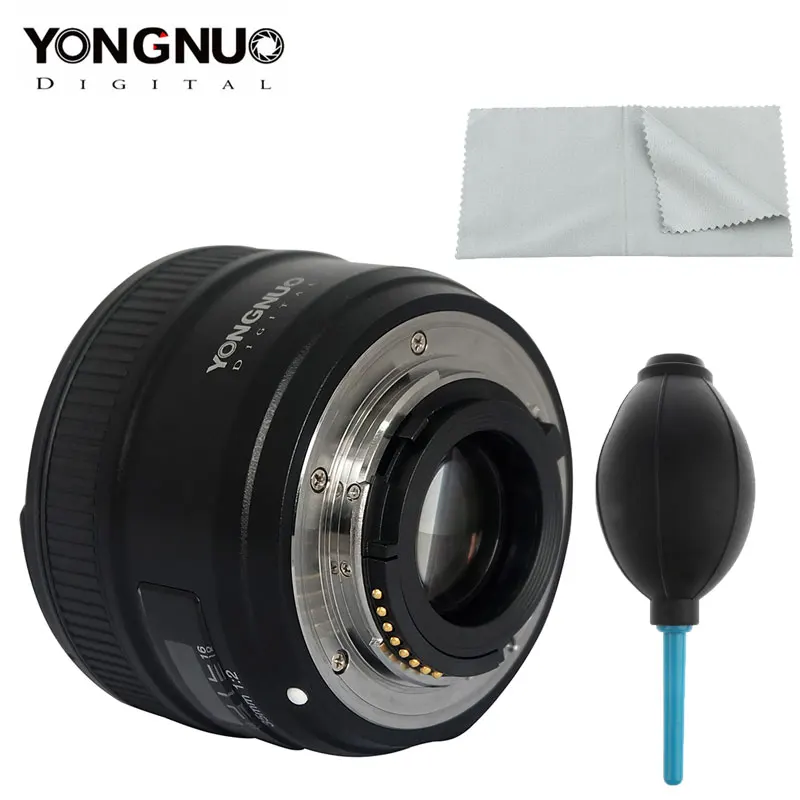 Объектив Yongnuo 35 мм YN35mm F2.0 широкоугольный объектив с большой диафрагмой