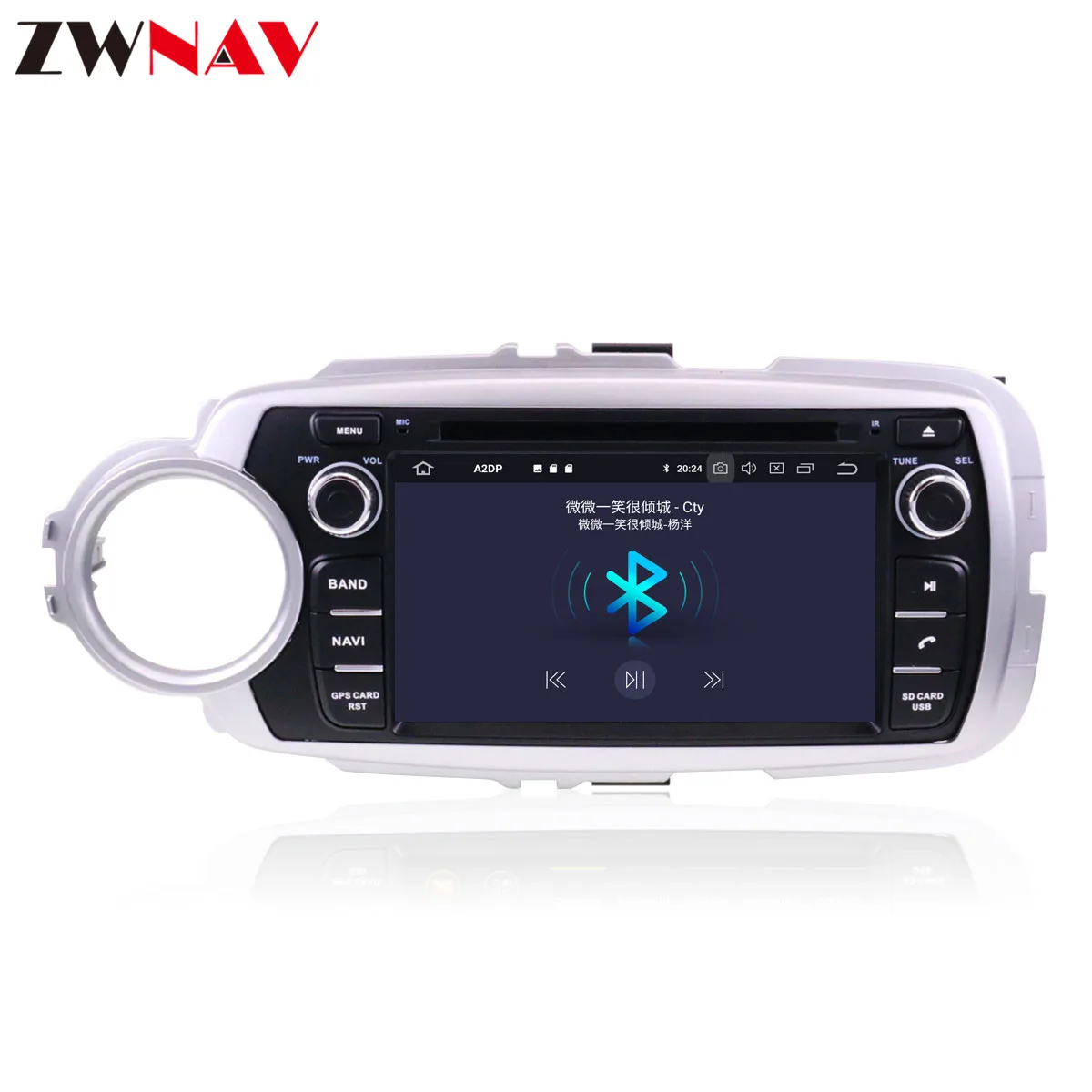 Carplay IPS Android 10 Screen GPS Navi For TOYOTA Yaris 2012 2013 2014 2015 Auto Radio Audio Stereo Multimedia Player Head Unit