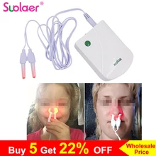 Носовая бионаза для носа, для лечения ринитов, носовой массажер, проволочный Сенной жар, Низкочастотный пульс для лазерного лечения ринита, терапевтический прибор, лазерный носовой массажер