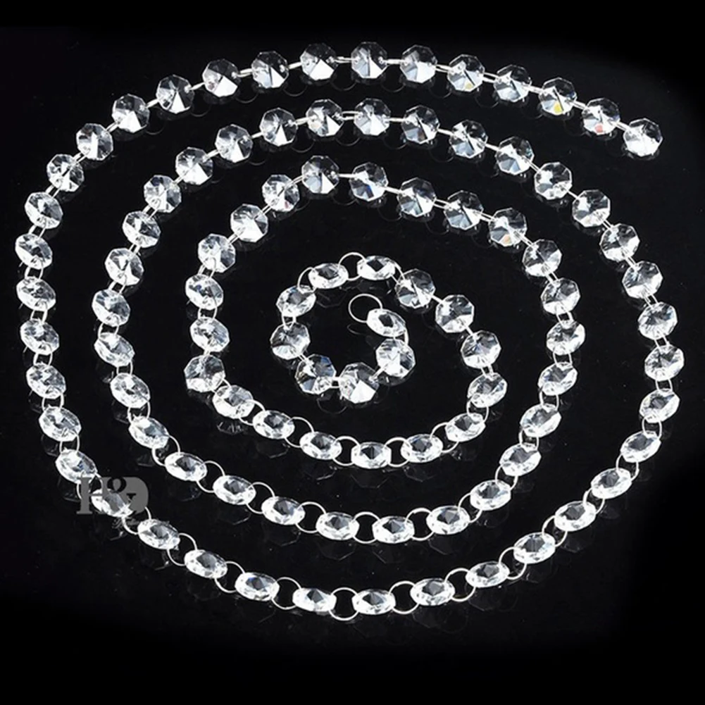 

Acrylic Crystal Beaded Pendant Hanging Curtain String Window Door Decor
