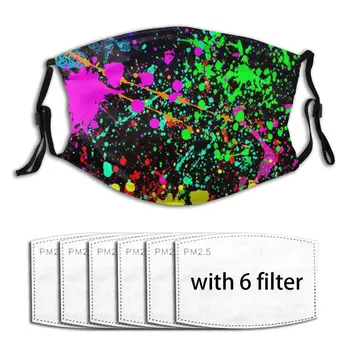 

Washable Reusable Anti Dust Fashiopn Printed Face Mouth Mask Spatter Anti-Dust Washable Adults Masks Masque