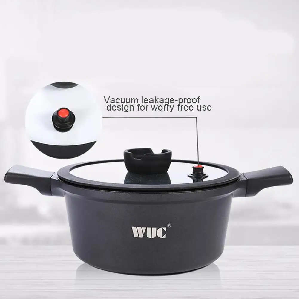 4.2л кастрюля с антипригарным покрытием Кастрюля с крышкой овощная кастрюля с антипригарным покрытием Кастрюля для индукционной газовой плиты 4,2 л