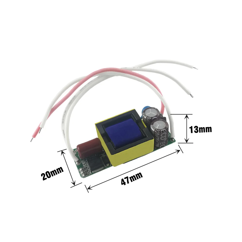 12 Вт 15 18 20 24 Питание светодиодный драйвер 20V 900mA 34V 600mA 36 65V 300mA трансформаторы