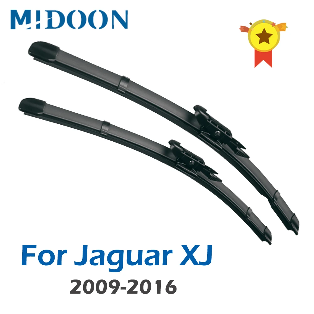 Щетки стеклоочистителя MIDOON для Jaguar XJ X351 Fit Pinch Tab Arms 2009 2010 2011 2012 2013 2014 2015 2016 |