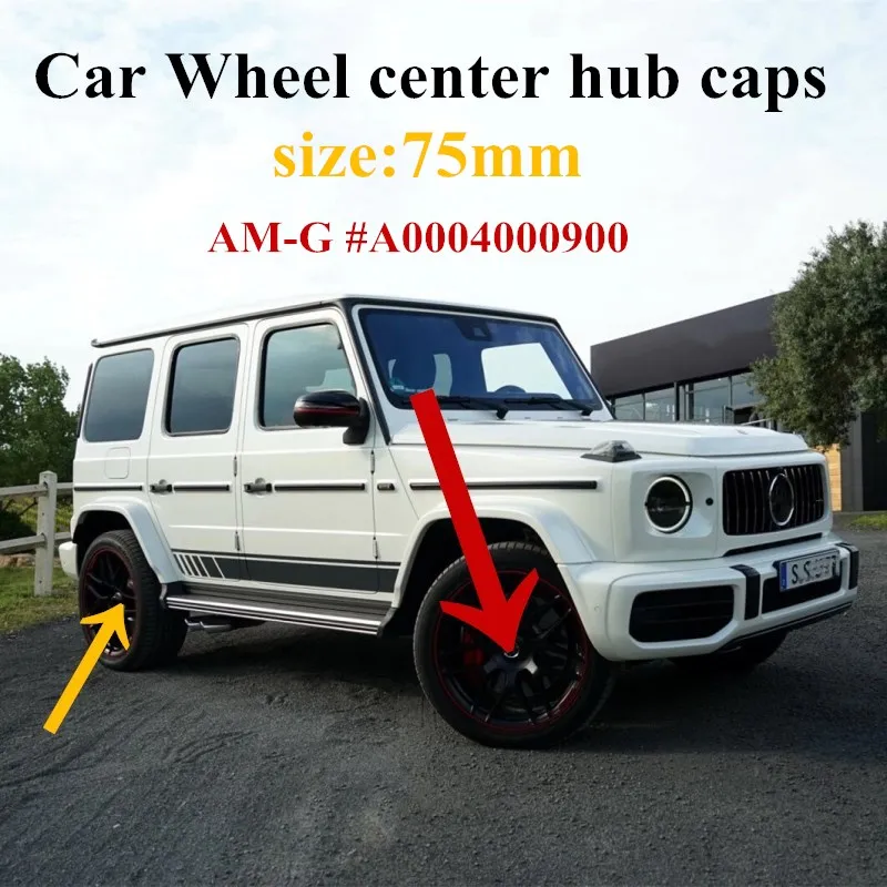 4 шт./лот 75 мм колпачки для колес автомобиля крышки обода benz W211 W221 W220 W163 W164 W203 W204 CLS