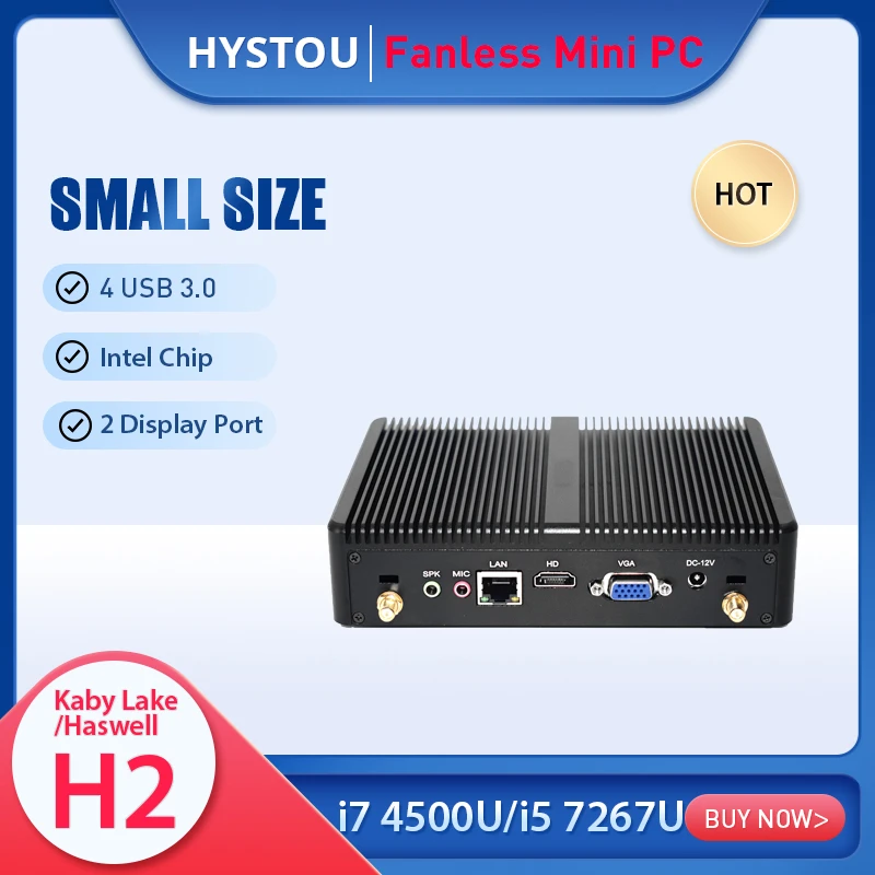 Core I5 7200U I7 5500U HYSTOU Mini PC Windows 10 HDMI VGA Dual Display core-i5-7200u-i7-5500u-hystou-mini-pc-windows-10-hdmi-vga-dual-display
