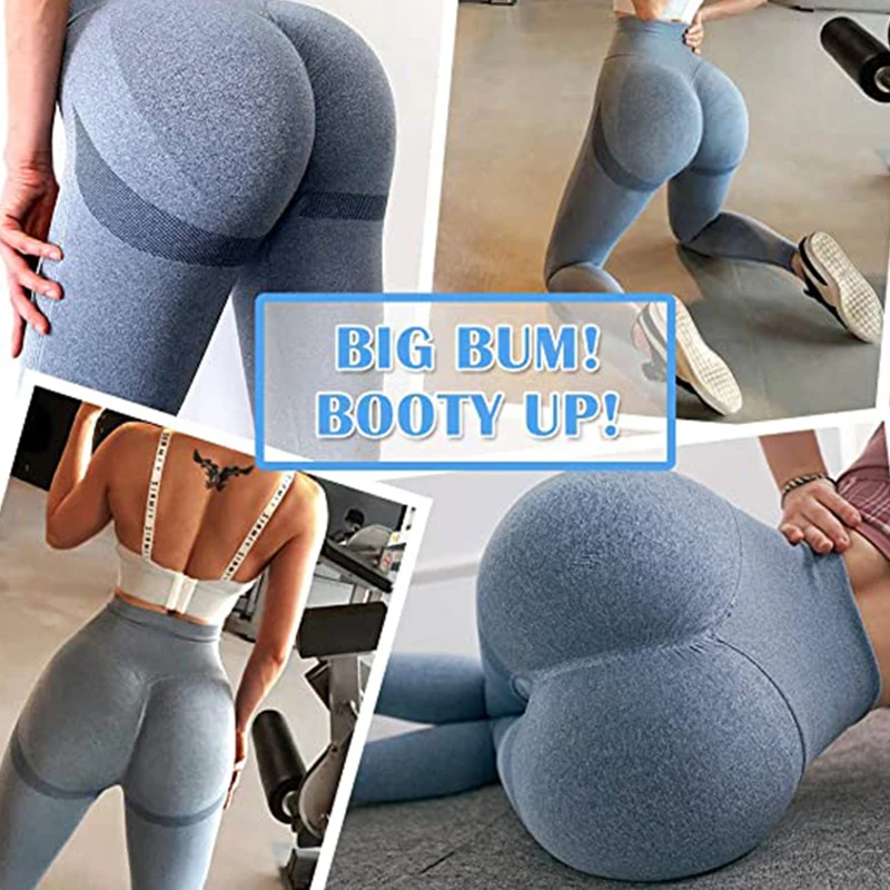 Women High Waisted Seamless Leggings Butt Lifting Legging Tummy Control Compression Leggins Fitness Slim Panties Workout Pants